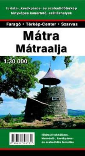 Mátra - Mátra, Mátraalja turista-, kerékpáros- és szabadidőtérkép (2. kiadás)