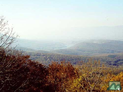 Panoráma nyugati irányba Ágasvárról