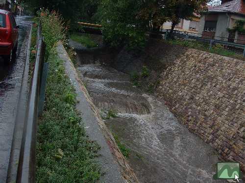 A Nagy-patak zúgója (Gyöngyös, 2003.07.29.)