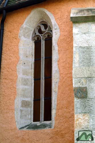 Mátraverebély - Római Katolikus Templom oldalablak